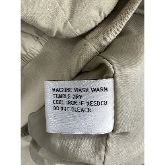 Port Authority Mens Windbreaker Size Large Tan Pensacola Ice Pilots VTG Pullover - Picture 8 of 14